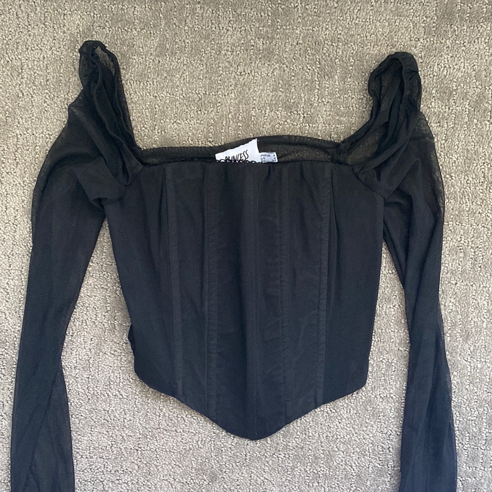 Princess Polly Mesh Corset Top